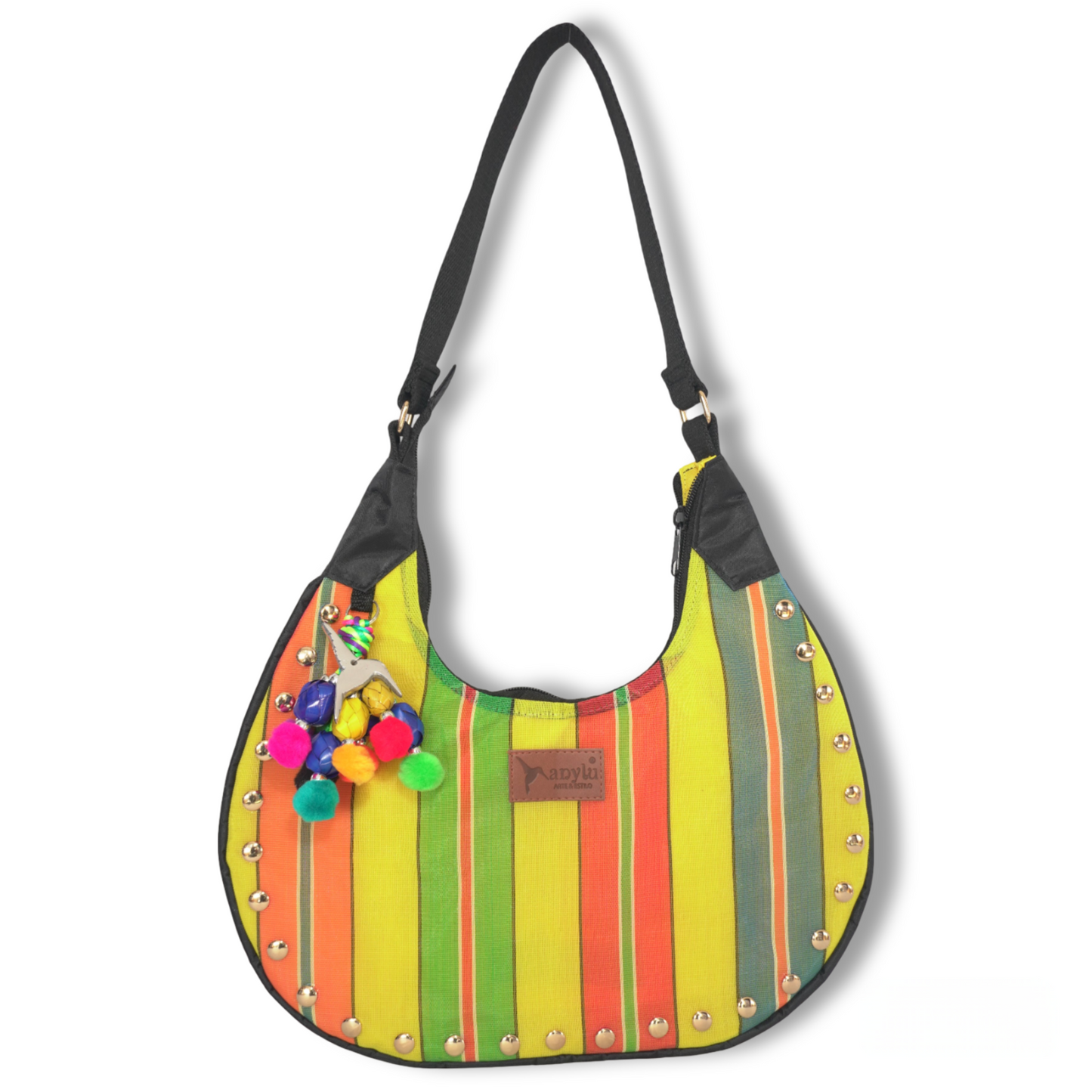 Bolsa Hobo para Mujer con Remaches | Cutzi - Anylu